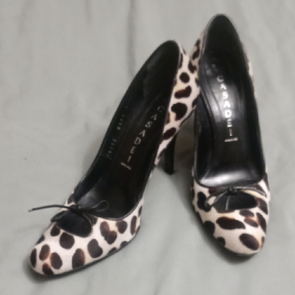 Casadei Women's Leopard Print Heels